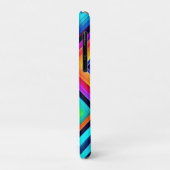 Neon geometrische Abstracte kunst Case-Mate iPhone Case (Achterkant/links)