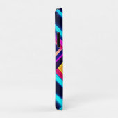Neon geometrische Abstracte kunst Case-Mate iPhone Case (Achterkant/rechts)