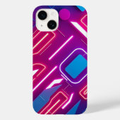 Neon Geometrische Gloed Case-Mate iPhone Case (Achterkant)