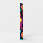 Neon geometrische mandala kunst Case-Mate iPhone case (Achterkant/links)
