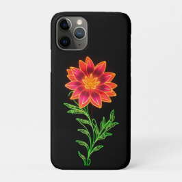 Neon gestileerde bloem Case-Mate iPhone case