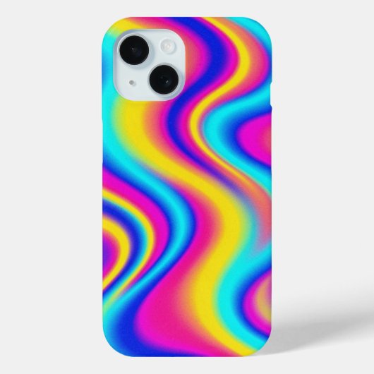 Neon Getij Case-Mate iPhone Case (Achterkant)