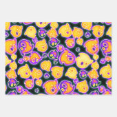 Neon Ggloing Critters Inpakpapier Vel (Voorkant 2)
