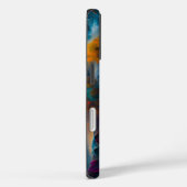 Neon Ghosts in een spookachtig fantasylandschap Case-Mate iPhone Case (Achterkant / Rechts)