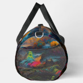 Neon Ghosts in een spookachtig fantasylandschap Plunjezak (Rechts)