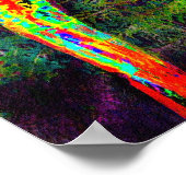 neon giraffe poster (Hoek)