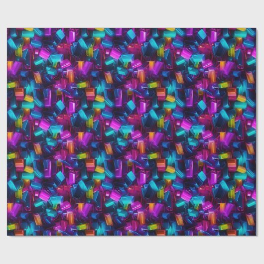 Neon Glas in lood Magic Cadeaupapier (Vlak)