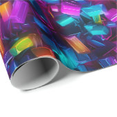 Neon Glas in lood Magic Cadeaupapier (Rol Hoek)