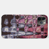 Neon Glitch Abstracte kunst Poster Print Case-Mate iPhone Case (Achterkant (horizontaal))