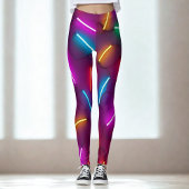 Neon Gloed Leggings