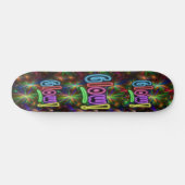 Neon Gloeiende Plank Persoonlijk Skateboard (Horizontaal)