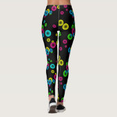 Neon gloeisferen leggings (Achterkant)