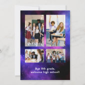 Neon glow 5 foto's afstuderen jaar middelbare scho (Achterkant)