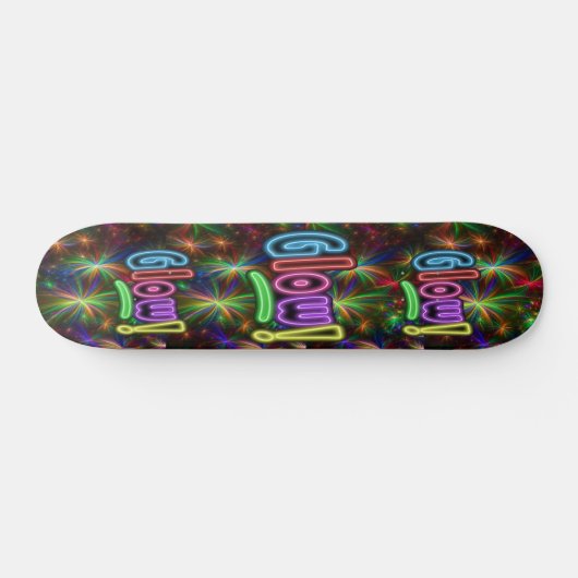 Neon Glow Board Persoonlijk Skateboard (Horizontaal)