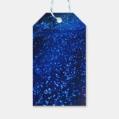 Neon Glow Bowling Party Bedankt voor het rollen Cadeaulabel (Achterkant)