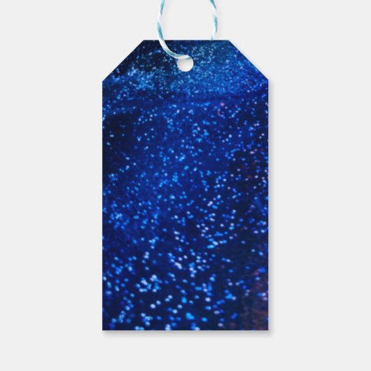 Neon Glow Bowling Party Bedankt voor het rollen Cadeaulabel (Achterkant)