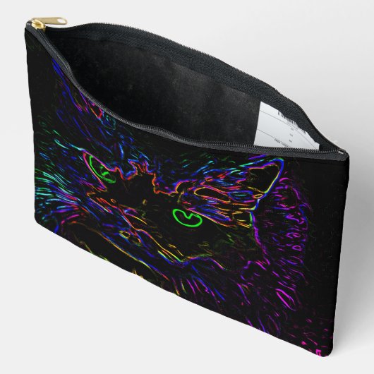 Neon Glow Cat Etui (Open)