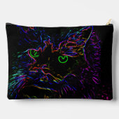 Neon Glow Cat Etui (Achterkant)