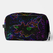 Neon Glow Cat Toilettasje (Voorkant)