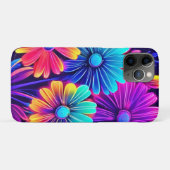 Neon Glow Floral Fantasy Art Case-Mate iPhone Case (Achterkant (horizontaal))
