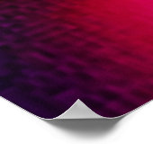 Neon Glow Happy Face Art Poster (Hoek)