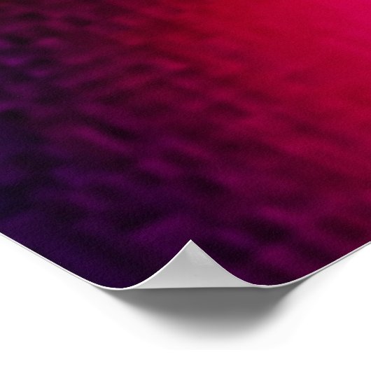 Neon Glow Happy Face Art Poster (Hoek)