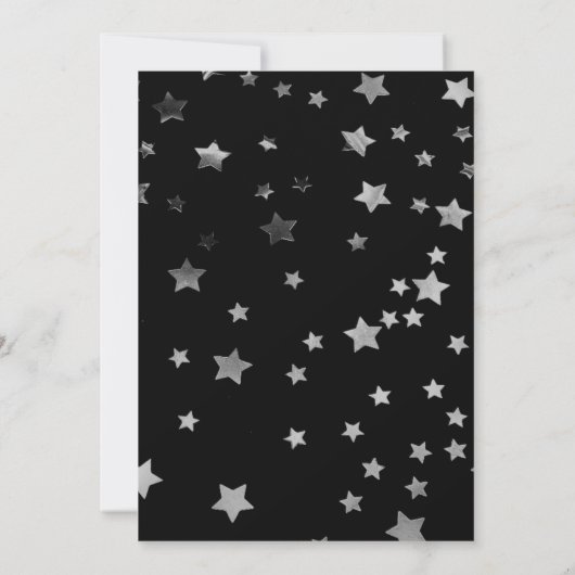 Neon Glow in the Dark Birthday Party | Kinder part Kaart (Achterkant)