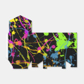 Neon Glow in the Dark Paint Verjaardagsfeest Bedankdoosjes (Uitgevouwen)