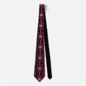 Neon Glow Light Sticks Abstract Design  Stropdas (Voorkant)