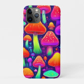 Neon Glow Mushroom Forest Case-Mate iPhone Case (Achterkant)
