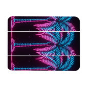 Neon Glow Palmboom Magneet (Horizontaal)