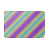 Neon Glow Rainbow Stripe Badmat (Voorkant)