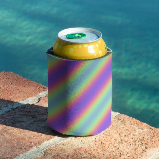 Neon Glow Rainbow Stripe Cooler (Insitu Zwembad)