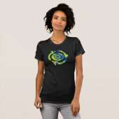Neon Glow Recyclen T-shirt (Voorkant volledig)