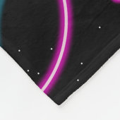 Neon Glow Rolschaatsen Let's Roll Meisje Fleece Deken (Hoek)