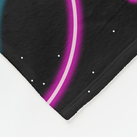 Neon Glow Rolschaatsen Let's Roll Meisje Fleece Deken (Hoek)