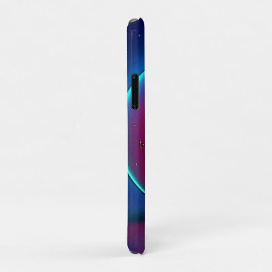 Neon Glow Smiley Face Case-Mate iPhone Case (Achterkant/rechts)