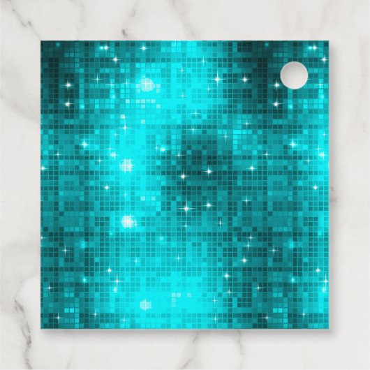 Neon Glow Stick Bar Mitzvah ID991 Bedankjes Labels (Achterkant)