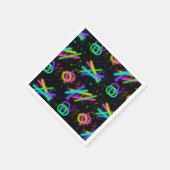 Neon Glow Stick Naadloos patroon ID923 Servet (Hoek)