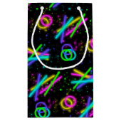 Neon Glow Stick Sweet 16 Name ID760 Klein Cadeauzakje (Achterkant)