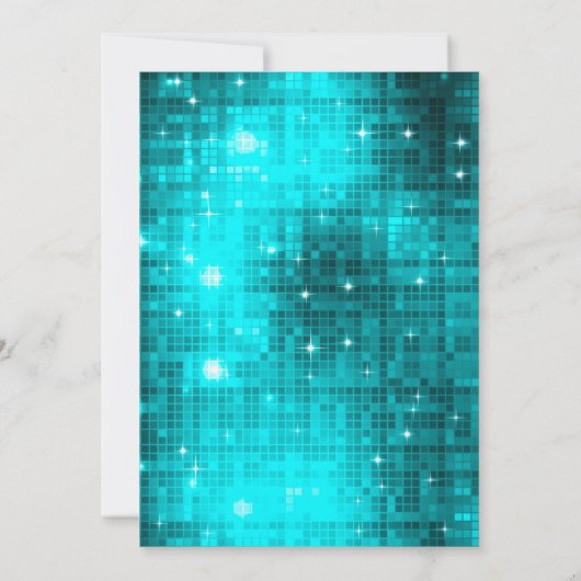 Neon Glow Sweet Sixteen ID760 Kaart (Achterkant)