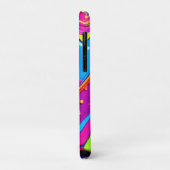 Neon Glow Vloeibare Spatwerk Kunstwerk Case-Mate iPhone Case (Achterkant/links)