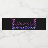 Neon Glow Water Bottle Labels voor bruiloft Waterfles Etiket (Enkel label)