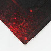 Neon Goddess in Enchanted Forest Fleece Deken (Hoek)