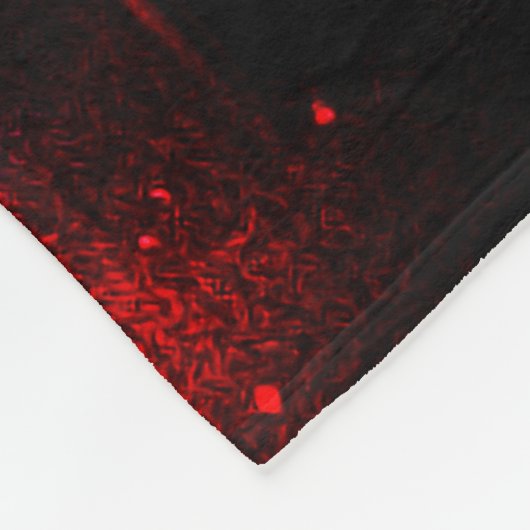 Neon Goddess in Enchanted Forest Fleece Deken (Hoek)