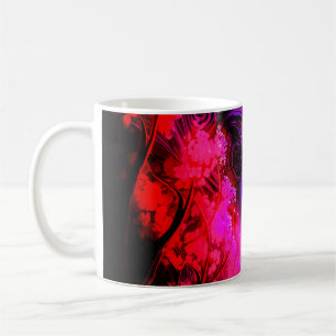 Neon Godin in Betoverd Bos Koffiemok