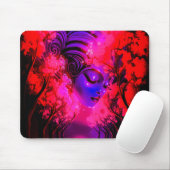 Neon Godin in Betoverd Bos Muismat (Met muis)