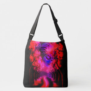Neon Godin in Betoverd Woud Crossbody Tas