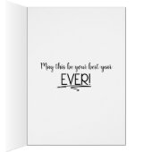 Neon Gold Birthday Daisy (Binnen (Rechts))