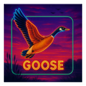 Neon Goose Poster (Voorkant)